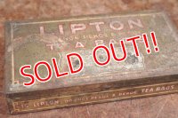 dp-191110-09 LIPTON'S / 1940's TEA BAGS Tin Can