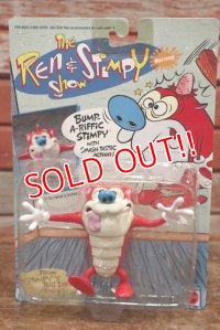ct-191101-05 The Ren & Stimpy Show / Mattel 1990's Bump-a Riffic Stimpy