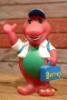 画像1: ct-150922-29 Barney & Friends / Barney 1990's Coin Bank (1)