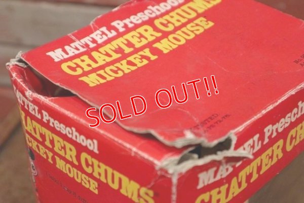 画像7: ct-191101-01 Mickey Mouse / Mattel 1970's Chatter Chums (Box)