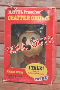 ct-191101-01 Mickey Mouse / Mattel 1970's Chatter Chums (Box)