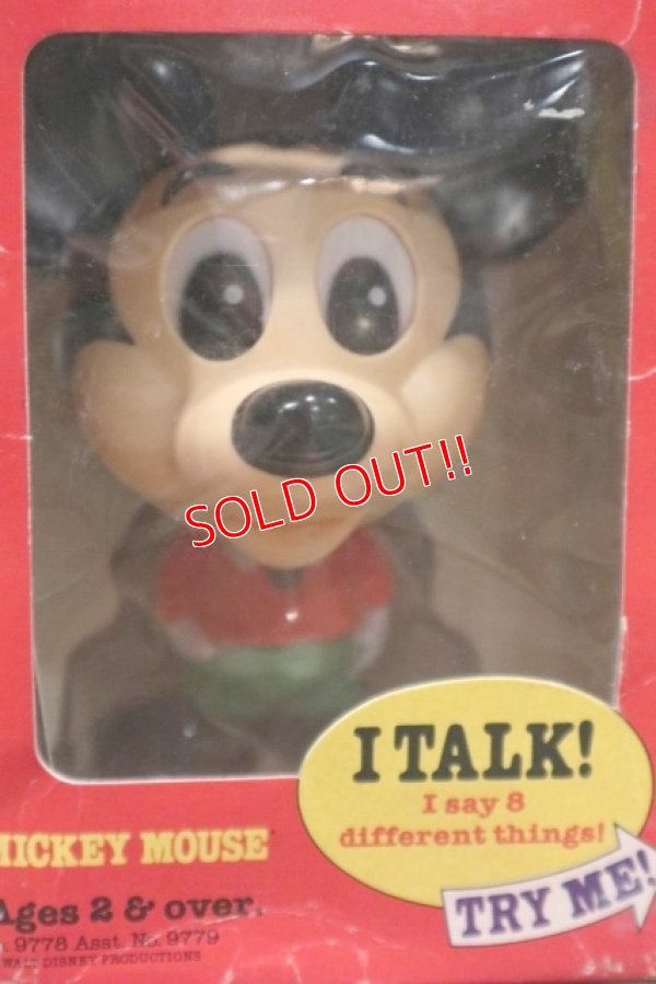 画像2: ct-191101-01 Mickey Mouse / Mattel 1970's Chatter Chums (Box)