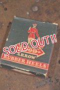 dp-191110-14 HOOD ARROW / 1940's-1950's Rubber Heels