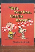 ct-191001-113 PEANUTS / 1972 "He's Your Dog,Charlie Brown!" Picture Book