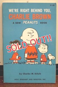 ct-191001-111 PEANUTS / 1960's Comic "We're Right Behind You,Charlie Brown"