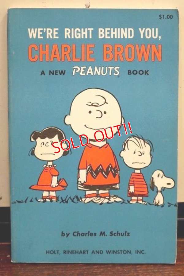 画像1: ct-191001-111 PEANUTS / 1960's Comic "We're Right Behind You,Charlie Brown"