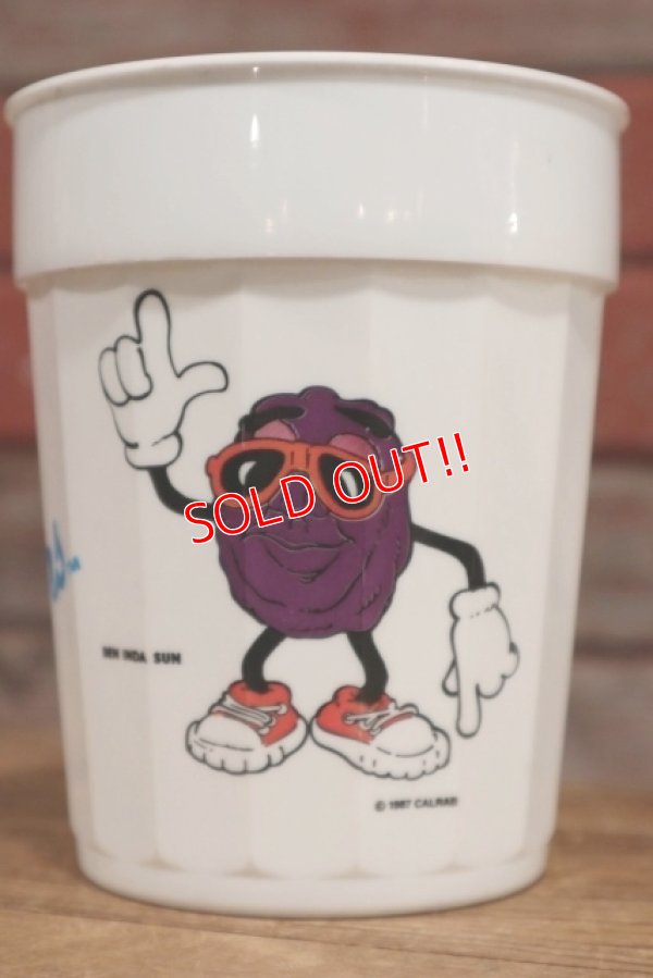 画像1: ct-191101-19 California Raisins / 1987 Plastic Cup "Ben Inda Sun"