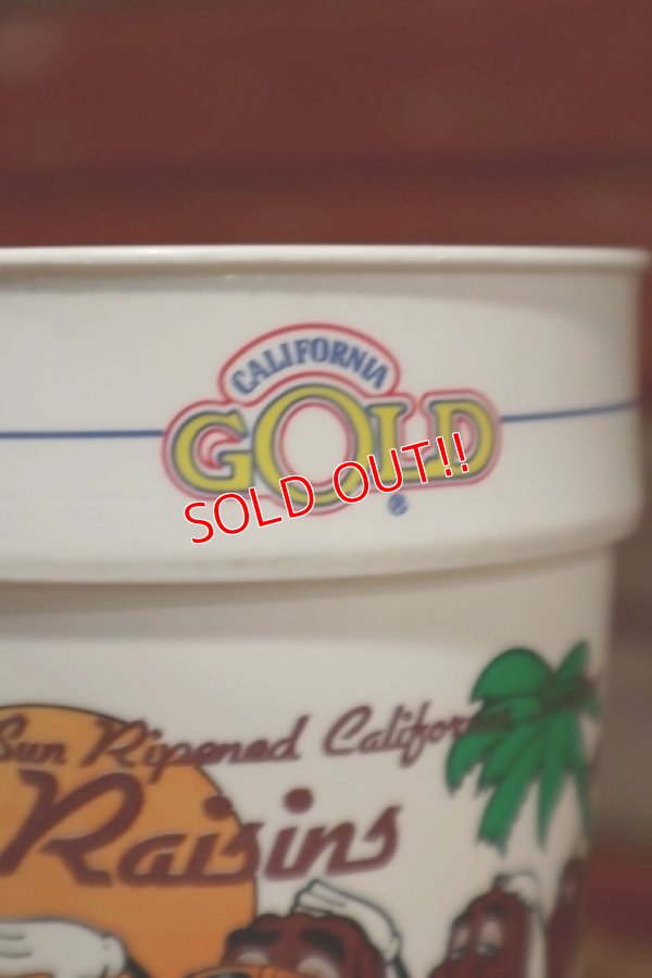 画像4: ct-191101-21 California Raisins / 1987Plastic Cup "Gold"