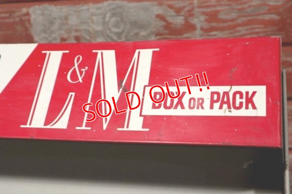 画像3: dp-191101-39 CHESTERFIELD L&M / 1950's Display Metal Rack