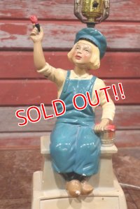 dp-191101-14 Dutch Boy Paint / 1940's Advertising Lamp