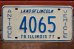 画像1: dp-191101-42 1970's License Plate "ILLINOIS" Antique Vehicle (1)