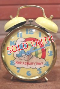 ct-191101-28 Smurf / 1980's Alarm Clock