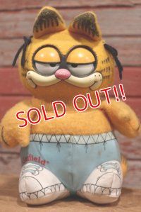 ct-191101-22 Garfield / Mattel 1980's Talking Plush Doll