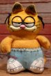画像1: ct-191101-22 Garfield / Mattel 1980's Talking Plush Doll (1)
