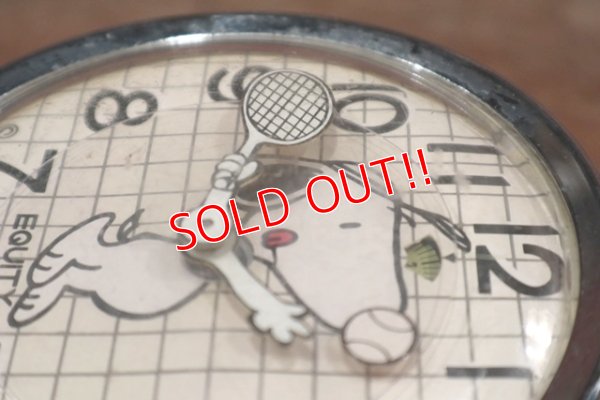 画像4: ct-191101-27 Snoopy / Equity 1980's Alarm Clock