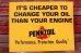 画像1: dp-191101-32 Pennzoil / 1990's Plastic Sign (1)