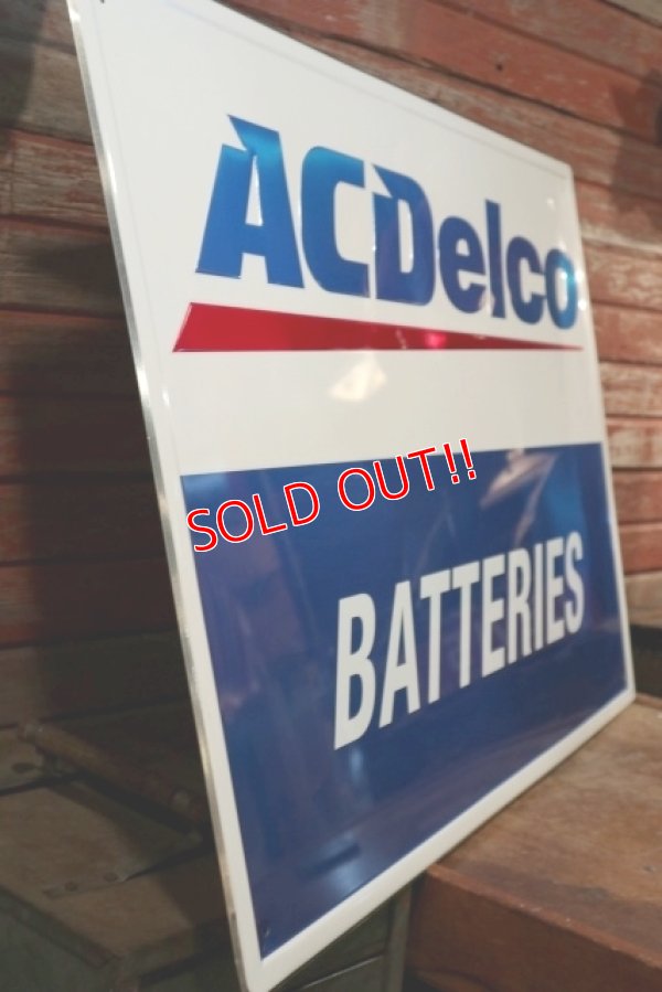 画像6: dp-191101-23 AC Delco / BATTERIES Sign
