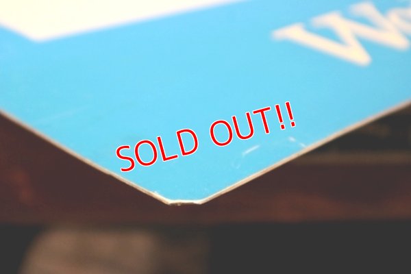 画像7: dp-191101-30 Pennzoil / 1990's W-side Plastic Sign "WELCOME"