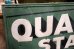 画像2: dp-191101-12 QUAKER STATE MOTOR OIL / 1940's METAL SIGN (2)