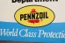 画像2: dp-191101-30 Pennzoil / 1990's W-side Plastic Sign "WELCOME" (2)