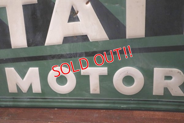 画像5: dp-191101-12 QUAKER STATE MOTOR OIL / 1940's METAL SIGN