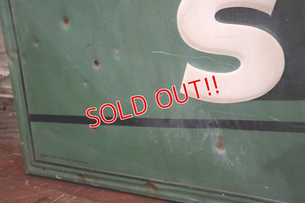 画像6: dp-191101-12 QUAKER STATE MOTOR OIL / 1940's METAL SIGN