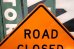 画像2: dp-191101-38 Road Sign "ROAD CLOSED AHEAD " (2)