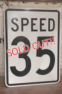 dp-191101-34 Road Sign "SPEED 35"