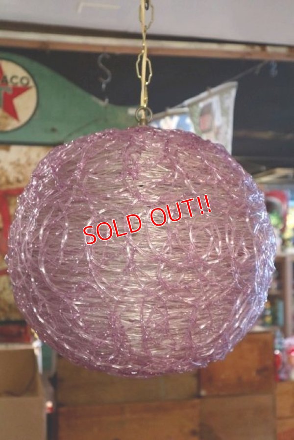 画像4: dp-190801-15 1960's Spaghetti Lamp (Purple)
