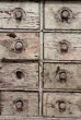 画像2: dp-191110-03 Vintage Wood Cabinet (2)