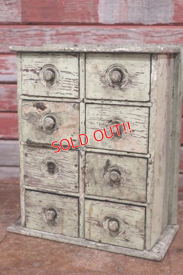 画像1: dp-191110-03 Vintage Wood Cabinet