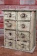 画像1: dp-191110-03 Vintage Wood Cabinet (1)