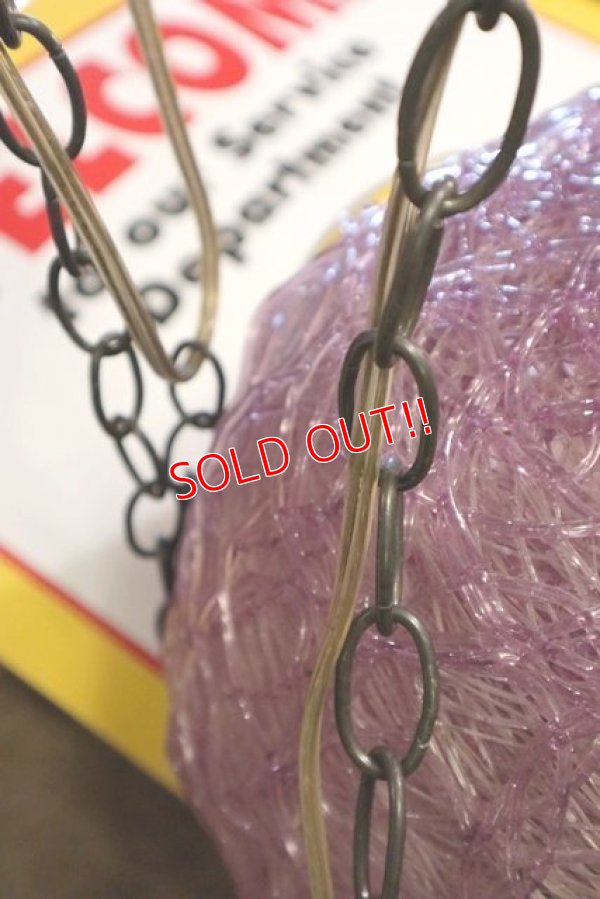画像8: dp-190801-15 1960's Spaghetti Lamp (Purple)