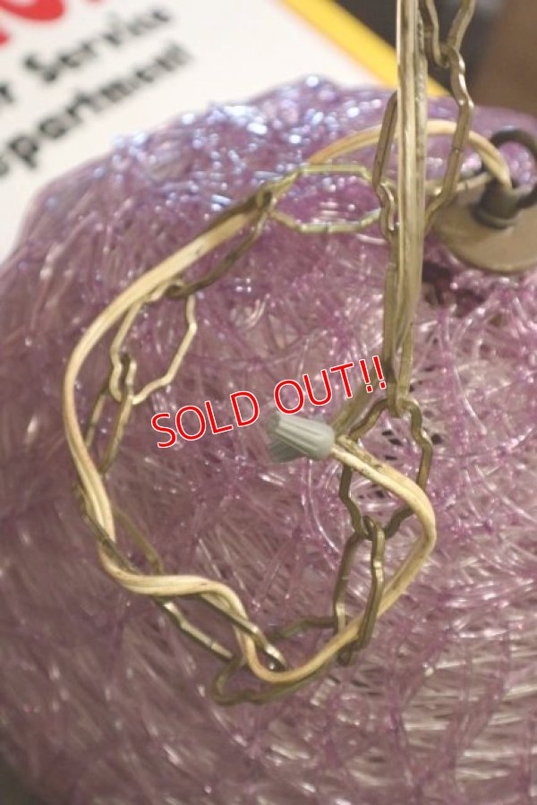 画像11: dp-190801-15 1960's Spaghetti Lamp (Purple)