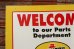 画像4: dp-191101-28 Pennzoil / 1990's W-side Plastic Sign "WELCOME"