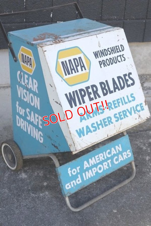 画像1: dp-191101-16 NAPA / 1960's Wiper Blades Cabinet