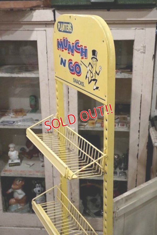 画像5: dp-191101-22 PLANTERS / MR.PEANUT 1970's Metal Rack