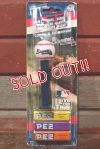 pz-160901-151 Atlanta Braves / PEZ Dispenser