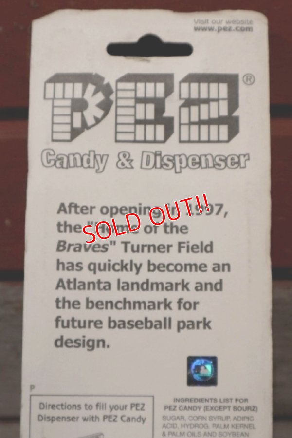 画像3: pz-160901-151 Atlanta Braves / PEZ Dispenser