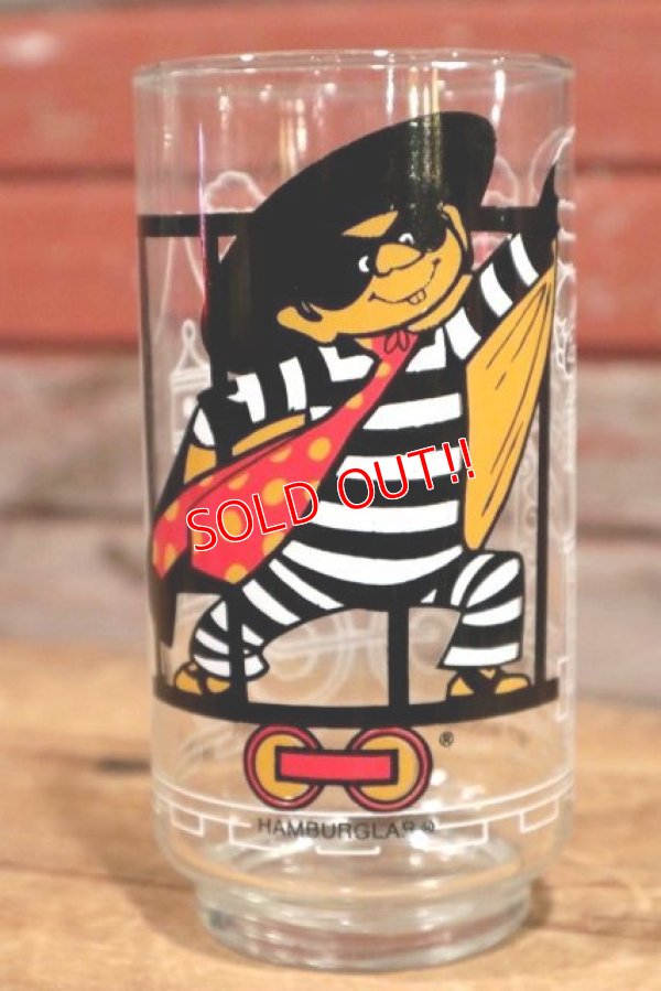 画像1: gs-191201-10 McDonald's / 1977 Action Series "Hamburglar" Glass