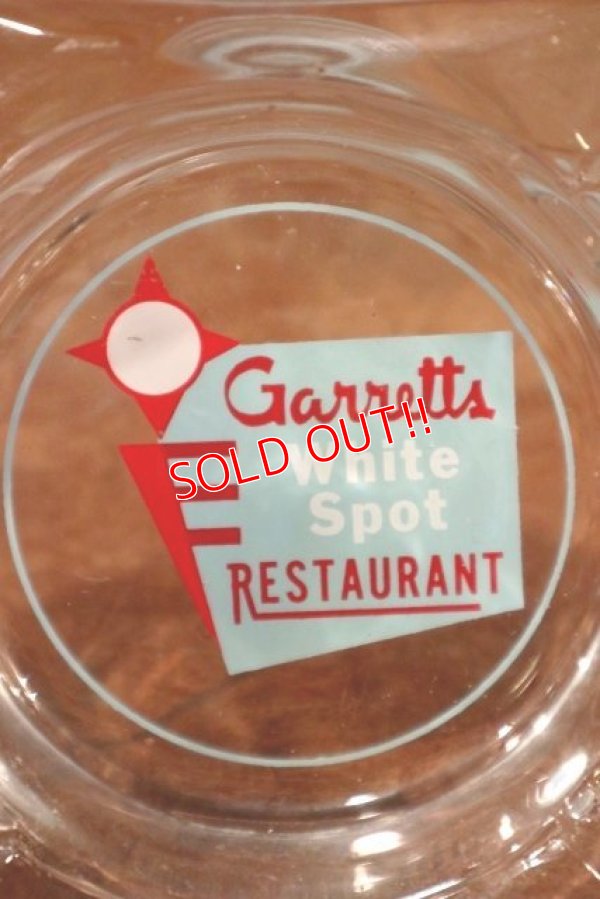 画像1: dp-191201-06 Garretts White Spot Restaurant / Vintage Ashtray