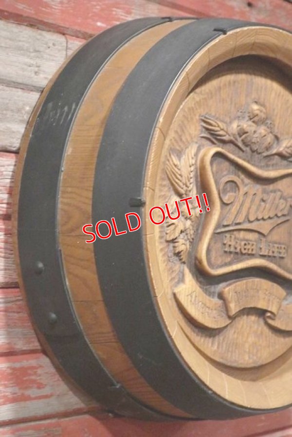 画像3: dp-191201-10 Miller High Life / 1980's Barrel Display Sign