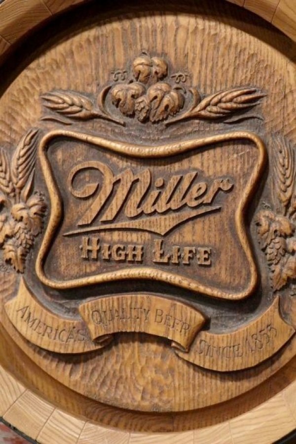 画像2: dp-191201-10 Miller High Life / 1980's Barrel Display Sign