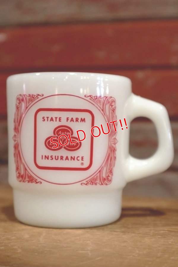 画像1: kt-191201-04 STATE FARM INSURANCE / Anchor Hocking 1980's Mug