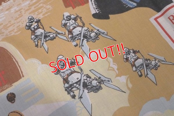 画像7: ct-191201-23 STAR WARS RETURN OF THE JEDI / 1983 Flat Sheet (Twin)