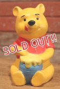 ct-191201-03 Winnie the Pooh / 1970's Paper Mash Coin Bank