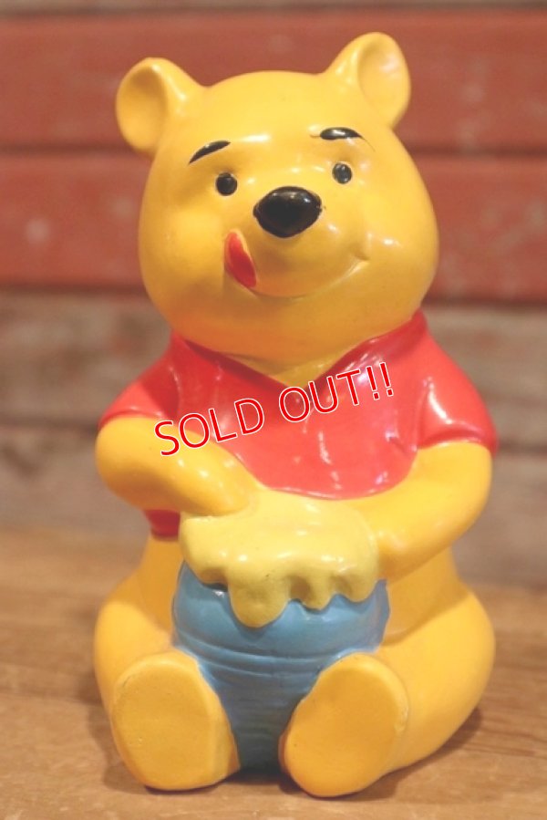 画像1: ct-191201-03 Winnie the Pooh / 1970's Paper Mash Coin Bank