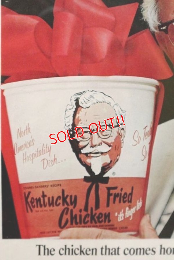画像2: dp-191201-15 Kentucky Fried Chicken(KFC) / 1960's Advertisement