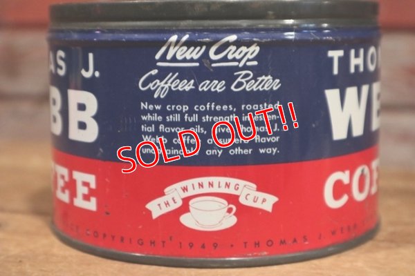 画像3: dp-191201-21 THOMAS J.WEBB COFFEE / Vintage Can