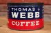 画像1: dp-191201-21 THOMAS J.WEBB COFFEE / Vintage Can (1)